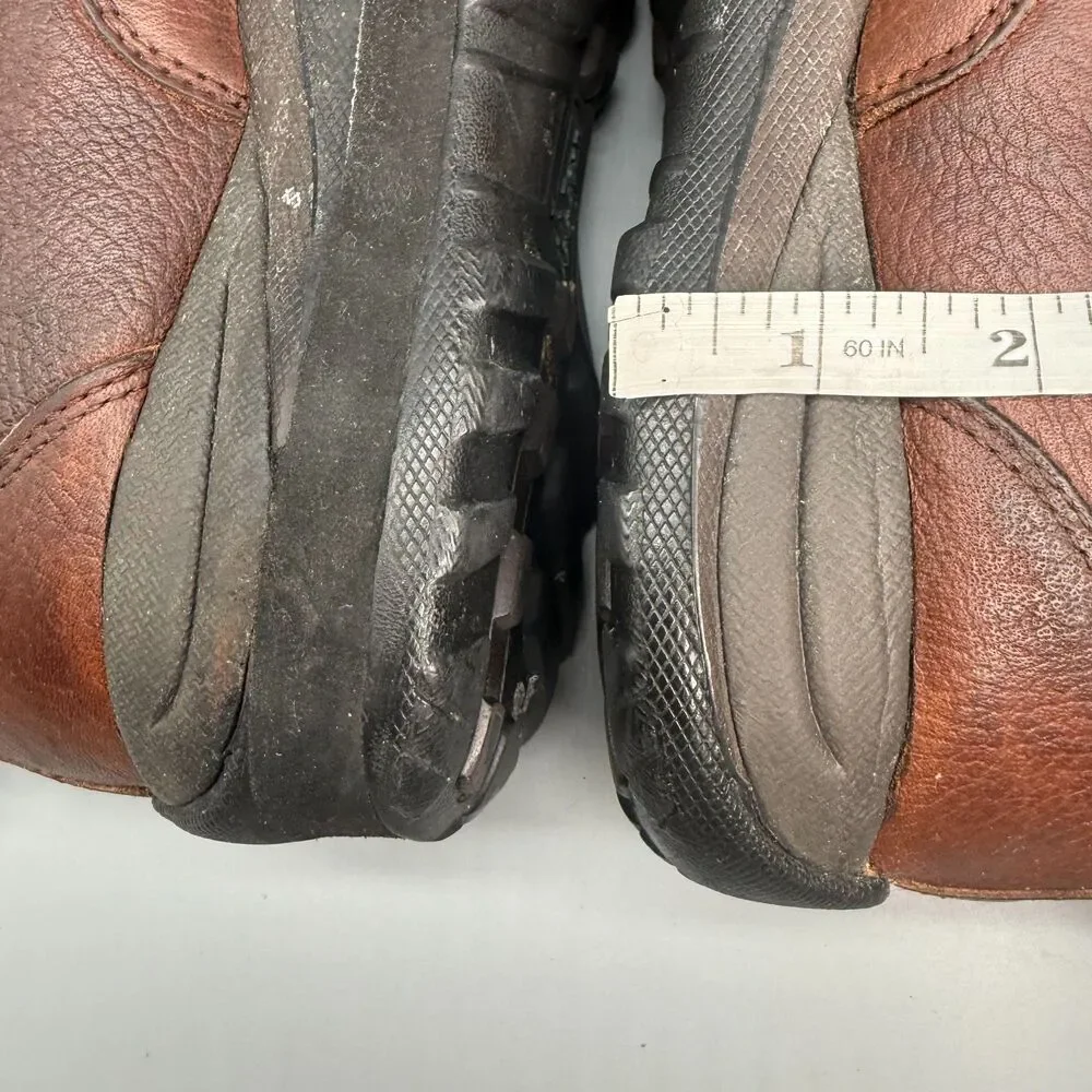 L.L. Bean Comfort Moc Men's 11 Wide Brown Leather Slip-On Loafers Shoes Moccasin
